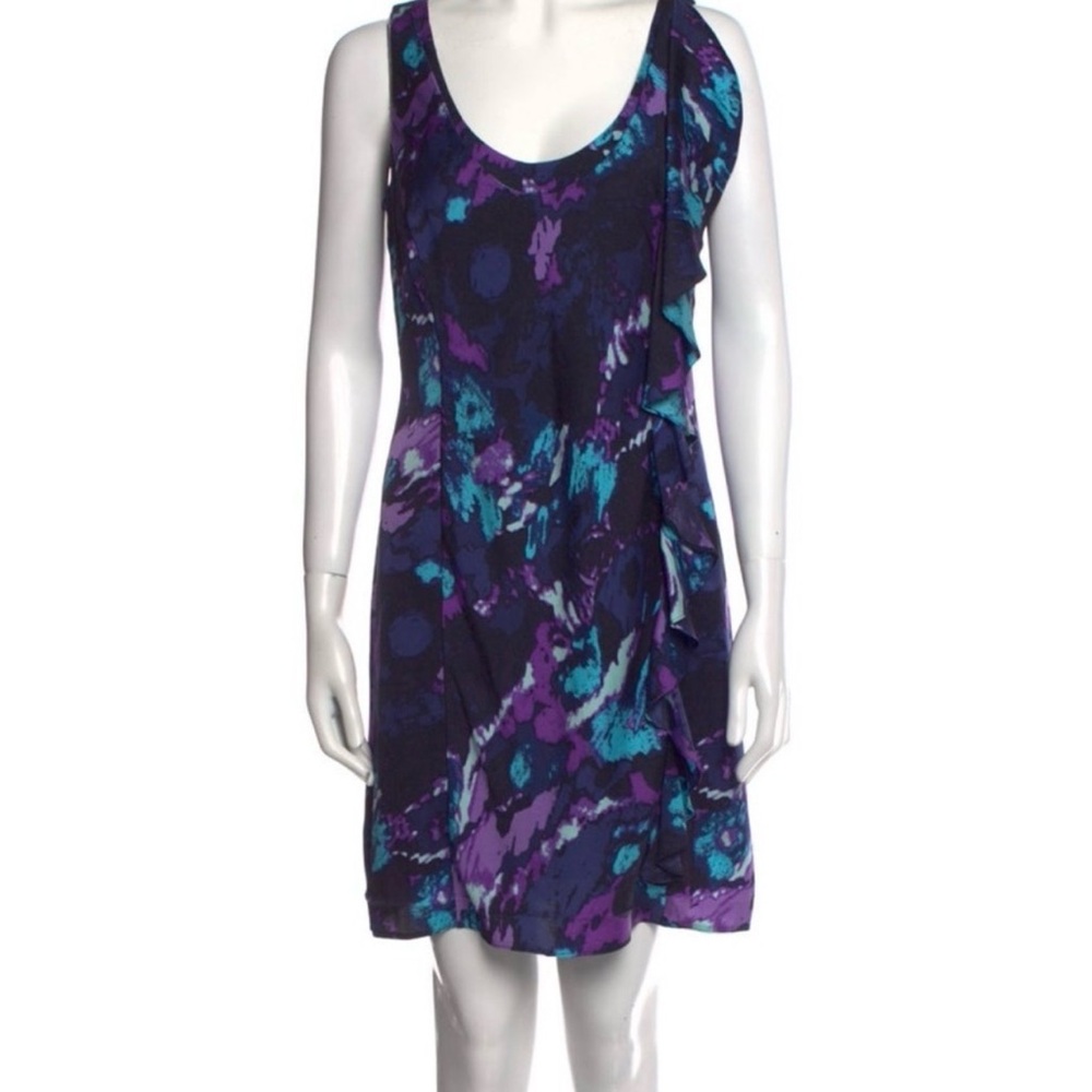 Tory Burch Ruffle Front Sheath Dress